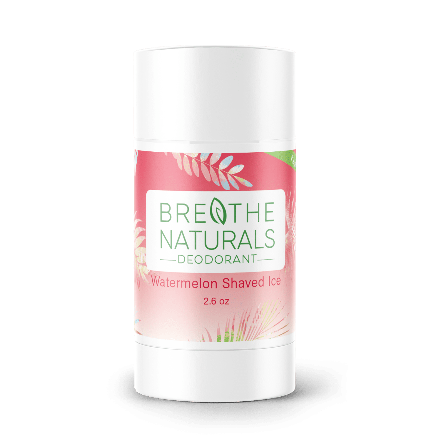 Breathe Naturals Watermelon Shaved Ice Aluminum-Free Deodorant